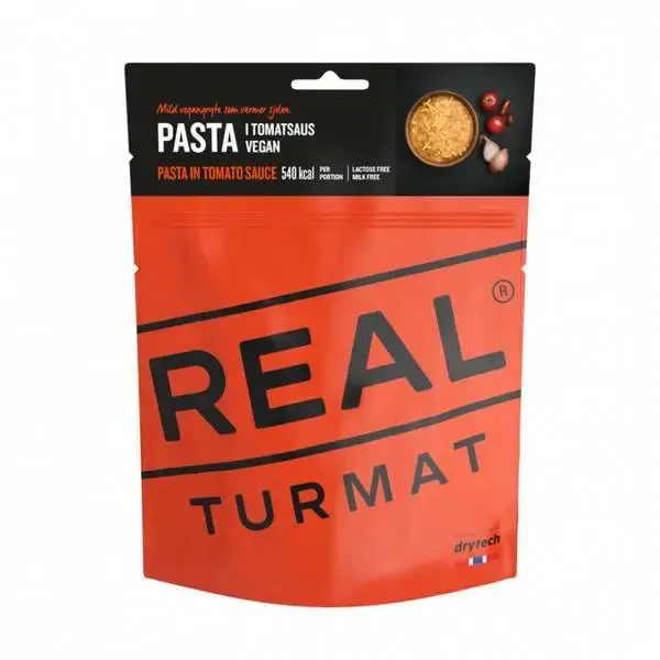 Real Turmat Pasta i Tomatsaus 