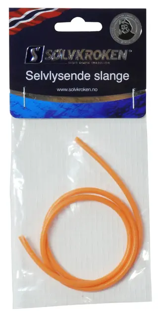 SELVLYSENDE SLANGE 3MM-1MM HULL Oransje  50 cm 