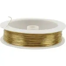 Rypesnare, messingtr&#229;d, 0,3mm 70meter