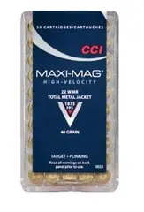 CCI 22 WMR HS MAXI-MAG HS SOLID 