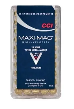 CCI 22 WMR HS MAXI-MAG HS SOLID 