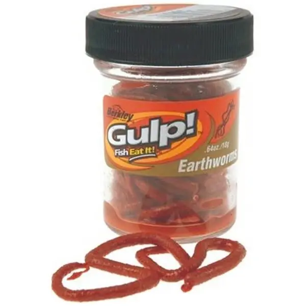 Gulp! Earthworm Rød 