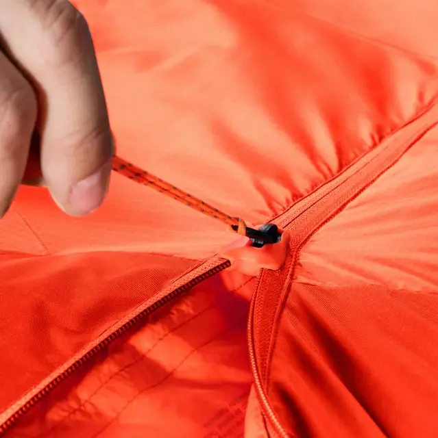 Mammut Protect down bag -18C L, Safety Orange 