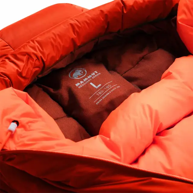 Mammut Protect down bag -18C L, Safety Orange 