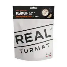 Real Turmat Bl&#229;b&#230;r og vaniljem&#252;sli
