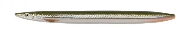 3D Line Thru Sandeel Matt White Tobis 8,5cm 11g 