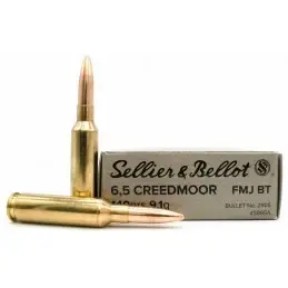 Sellier & Bellot  6,5 Creedmoor 140gr FMJ 