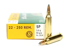 Sellier &amp; Bellot kal 22-250 Soft Point 3,6gr