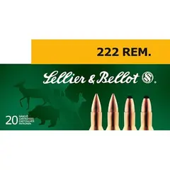 Sellier & Bellot kal 222 FMJ 50gr Helmantel