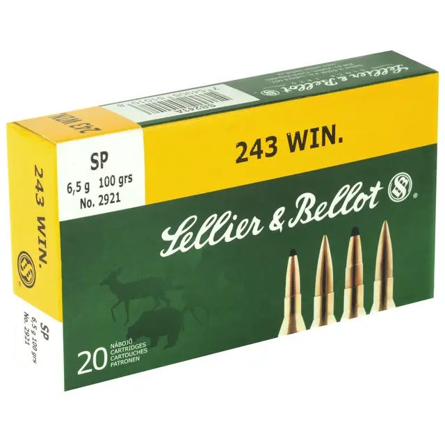 Sellier & Bellot kal 243 Soft Point 