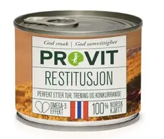 Provit Restutisjon 185g tilleggsf&#244;r for aktive hunder
