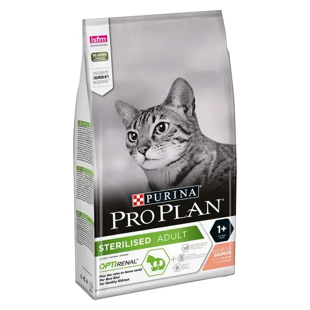 Purina Pro Plan Cat Sterilised Laks 10 kg 