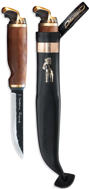 Moose Knife - 11cm blad Wooden Gift Box 