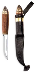Salmon Knife - 11cm blad Wooden Gift Box