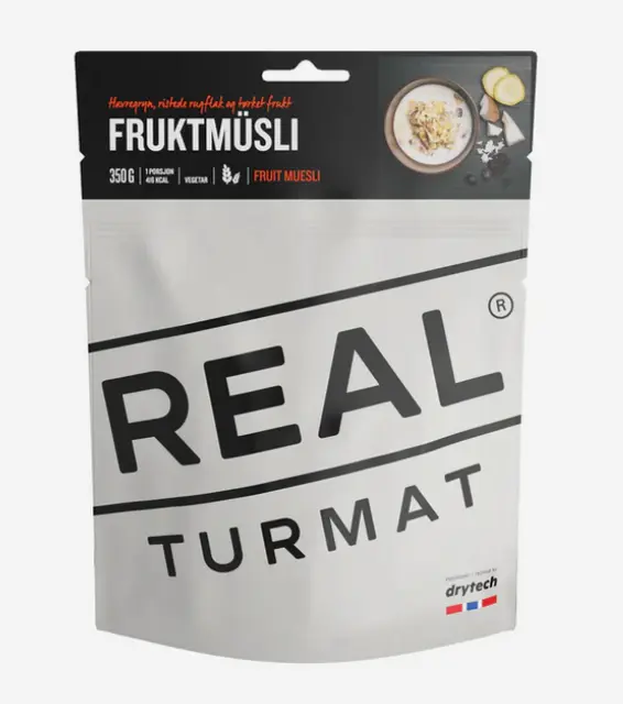 Fruktmüsli med eple 