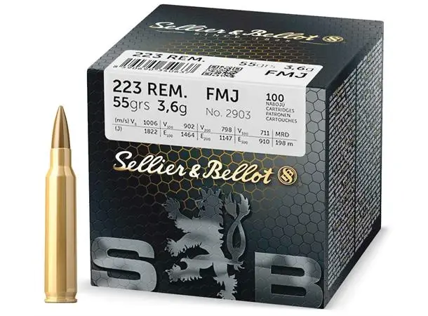 Sellier & Bellot kal 223 FMJ 