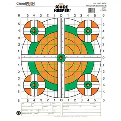 Innskytningsskive 5 blinker For rifle, 100 yard (91,44m)