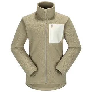 Hjertås pile fleece jakke Chinchilla