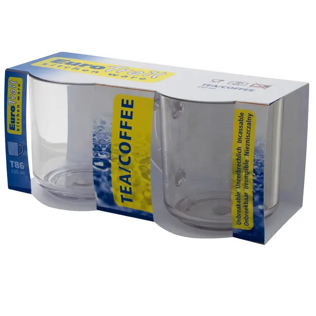 Euro Trail Te Kopp 330ml uknuslig polykarbona 