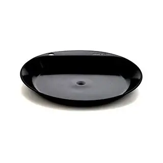 Turtallerken flat Black 