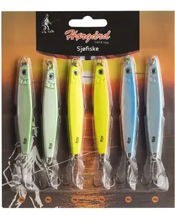 Hørgård Sjøfiske 6 pk Sluksett 40 gr
