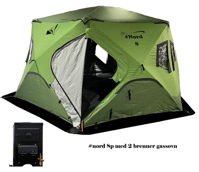 #Nord 8 25 Modell pakke m/ 2 Brenner Gassovn 