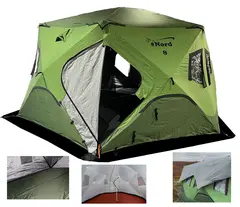 #Nord 8P 24 Modell pakke Gulv, innertelt &amp; regntrekk