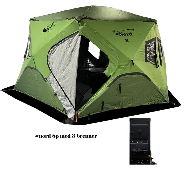 #Nord 8 25 Modell pakke m/ 3 Brenner Gassovn 