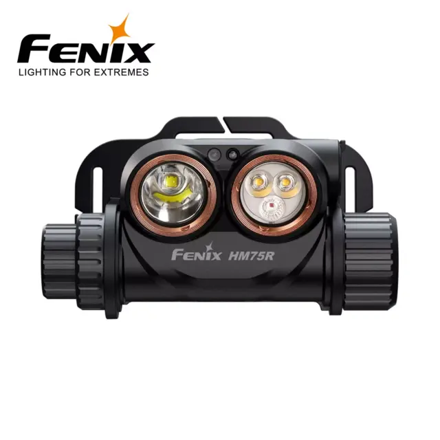 FENIX HM75R HODELYKT 1600LM 2 BATTERI H/R LYS 