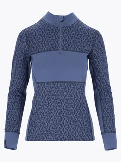 Aurora Aya Ull HZ D Halfzip ulltopp til dame