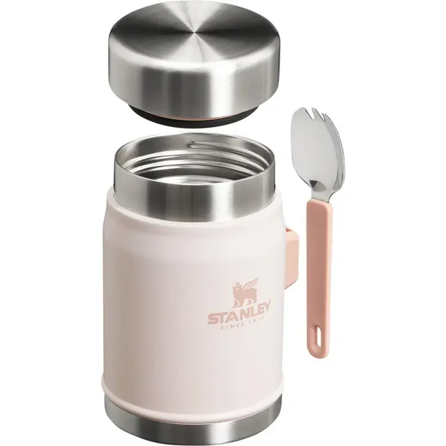 Stanley Mattermos med Skje Rose Quartz 0,4 L 