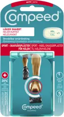 Compeed Gnagsårplaster sport For hæl - ekstra beskytelse - 5stk