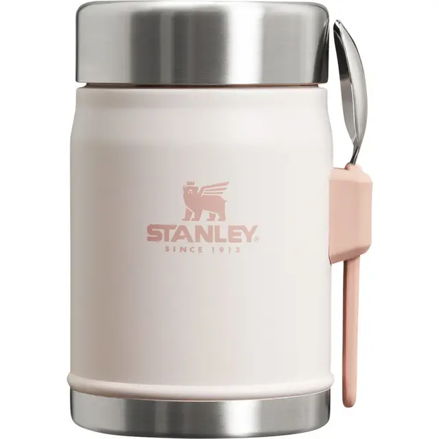 Stanley Mattermos med Skje Rose Quartz 0,4 L 