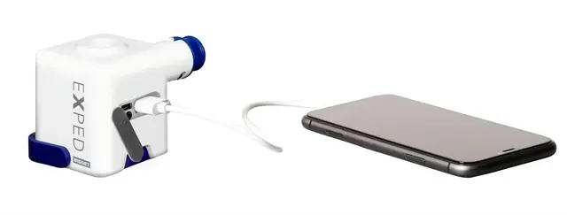 Exped widget Elektrisk pumpe, lykt & powerbank 