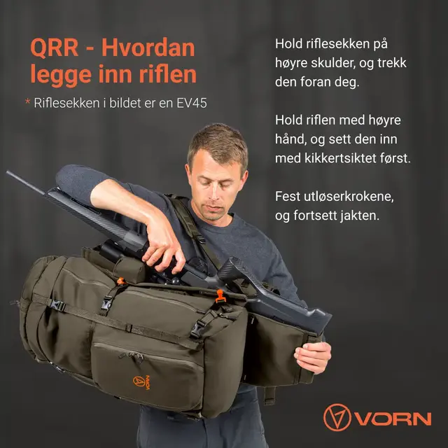 Vorn Jaktsekk EV45 