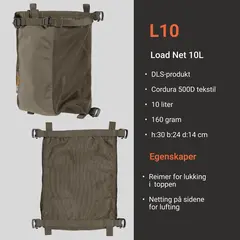 Vorn Load net 10L Rypenett