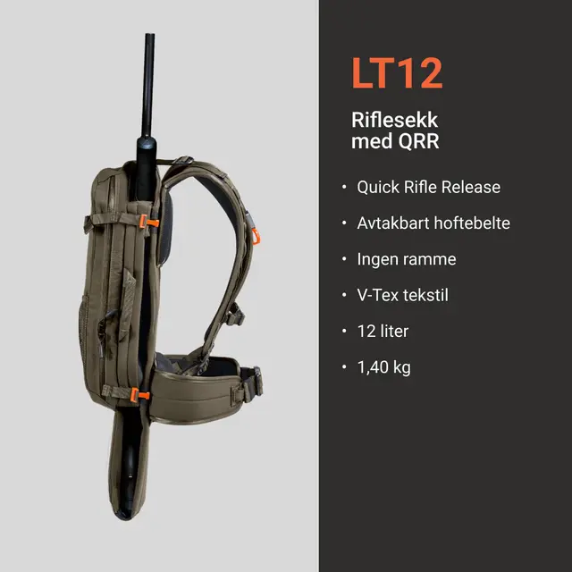 Vorn Jaktsekk LT 12 