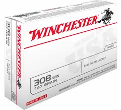 Winchester FMJ 308 147gr